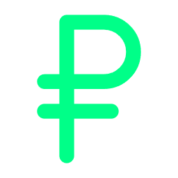 ₽